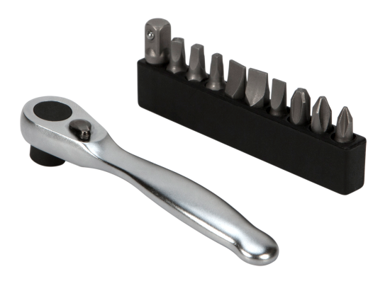 W475 0.25 in. DR Mini Ratchet with Bits