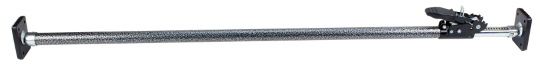 W1447 Ratcheting Cargo Bar - Black - Adjustable - Heavy-Duty Design