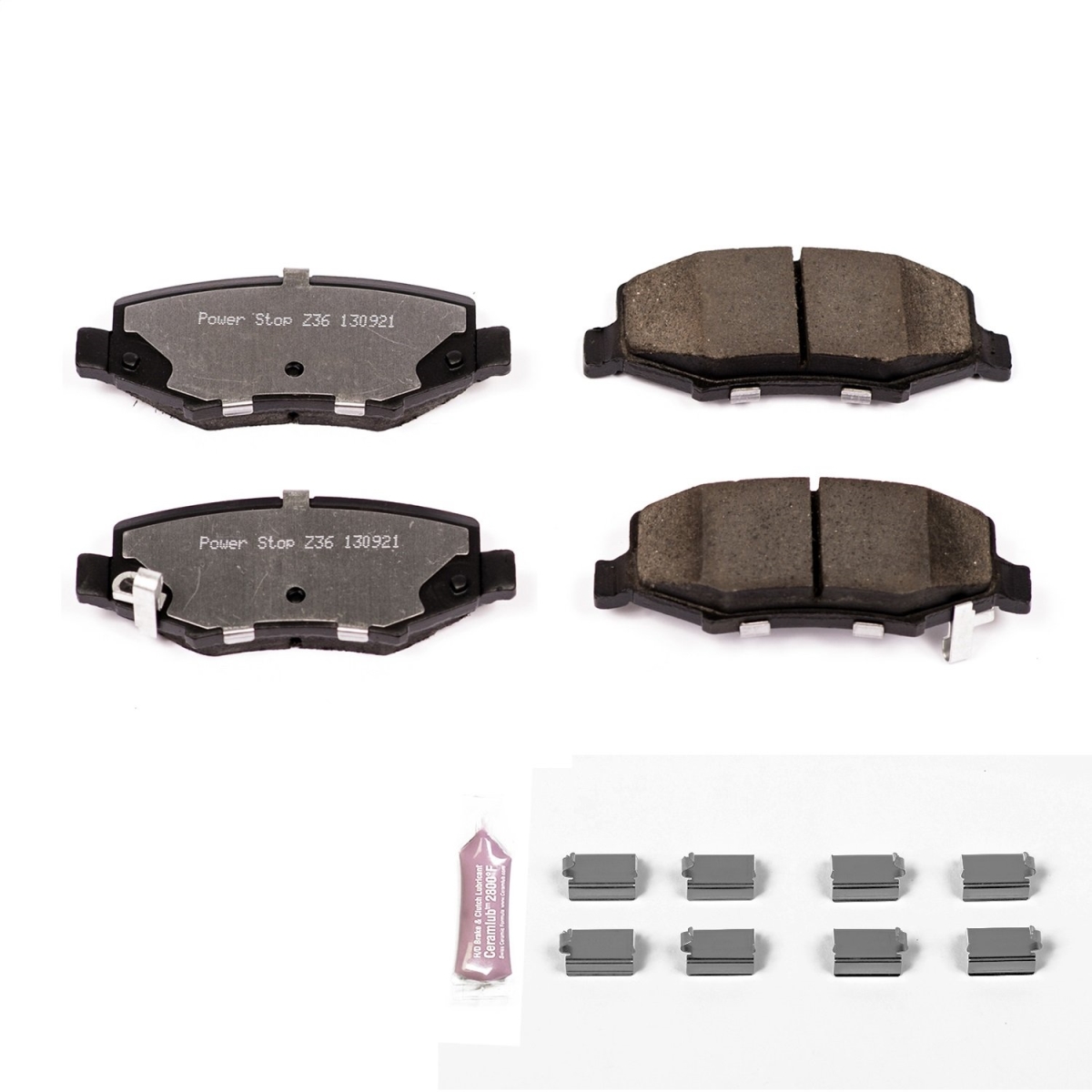 Powerstop Z361411 Extreme Truck & Tow Ceramic Front Brake Pads for 2011-2015 Chevrolet Silverado 2500 HD