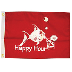 Taylor Made Happy Hour Novelty Flag | by West Marine