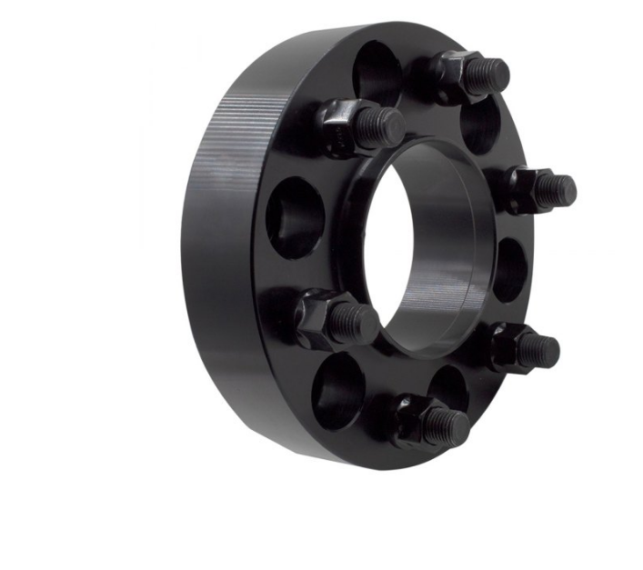 506550HC14 Black Anodized 6061-Billet Aluminum Wheel Adapter for 1999-2000 & 2002-2019 Cadillac Escalade