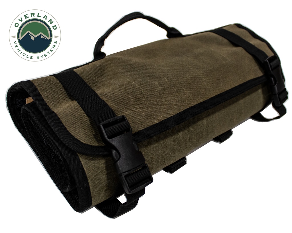 21109941 34.4 x 15 in. No.14 Waxed Canvas Universal First Aid Rolled Bag