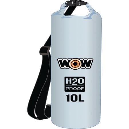 185070C 10 Litre H2O Proof Drybag, Clear