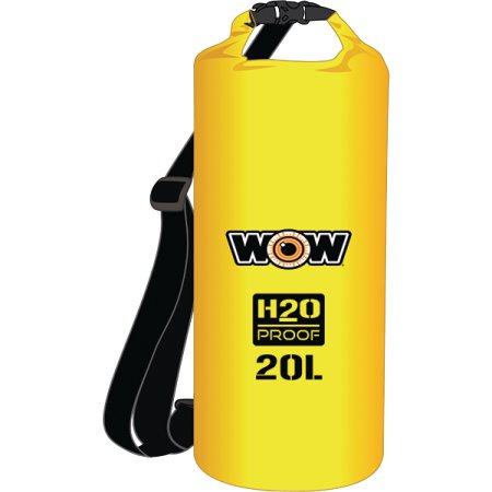 185080Y 20 Litre H2O Proof Drybag, Yellow