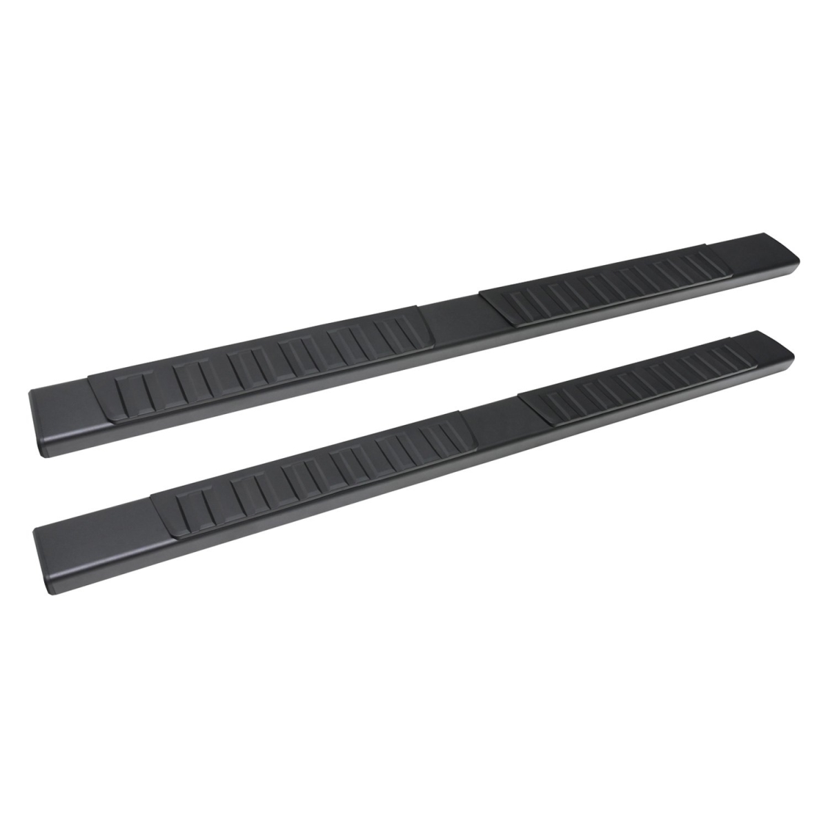 2871255 7 in. R7 Series Cab Length Black Running Boards for 2019 Chevy Silverado & Sierra 1500
