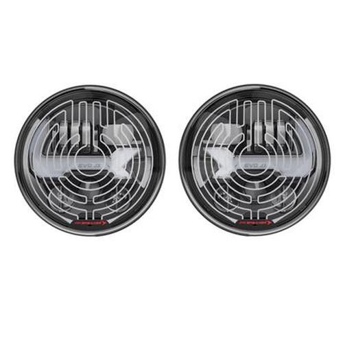 557213 8700 Evolution J3 Series Heated Headlight Kit, Black