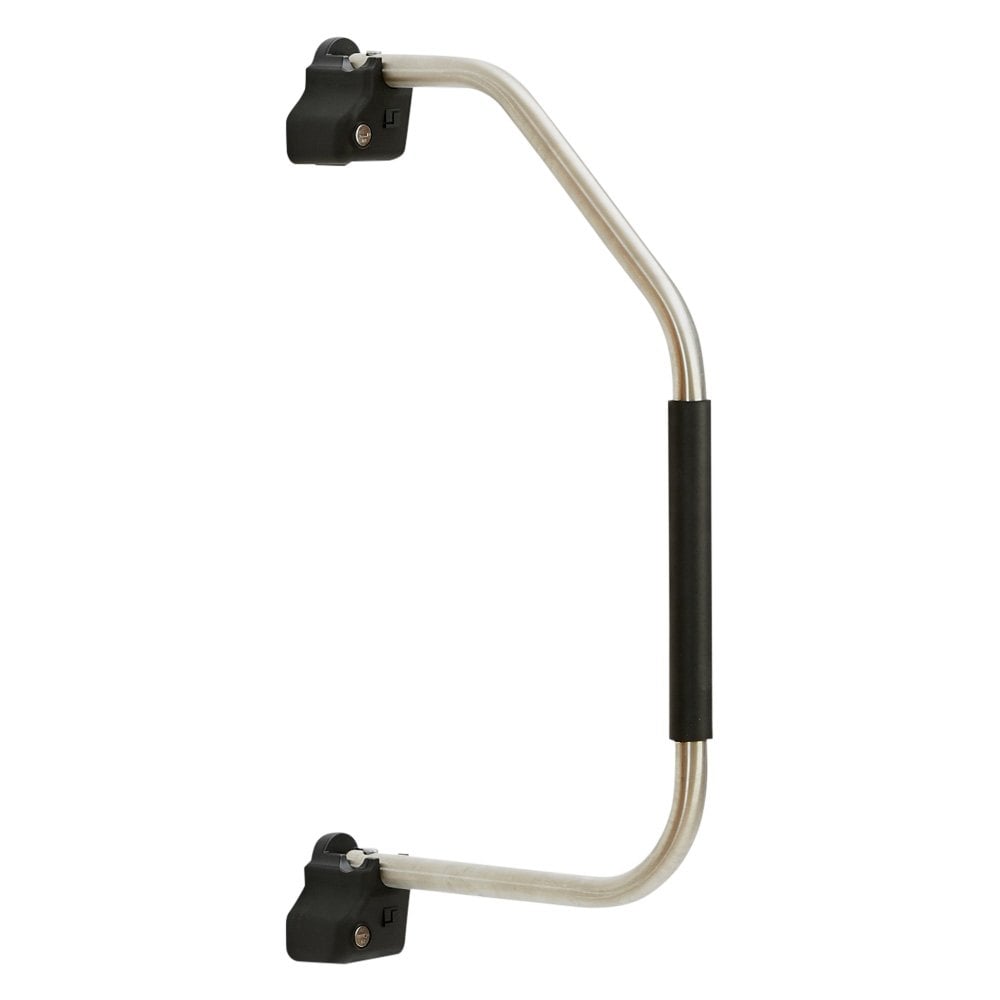 AC300L 24 x 14 in. Stainless Steel Commercial Entry Step Hand Rail, Silver