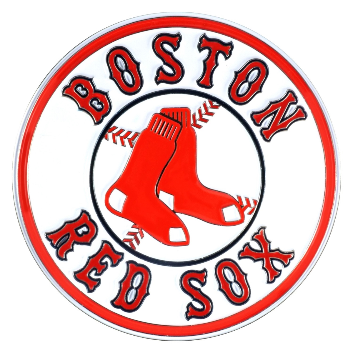 Fan Mats 26522 Boston Red Sox Colored MLB Emblem