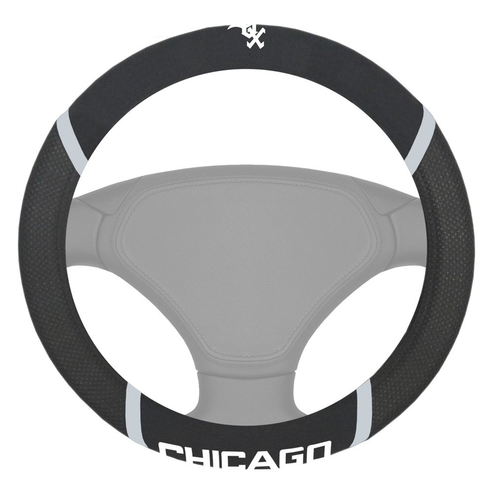 26545 MLB Chicago White Sox Steering Wheel Cover