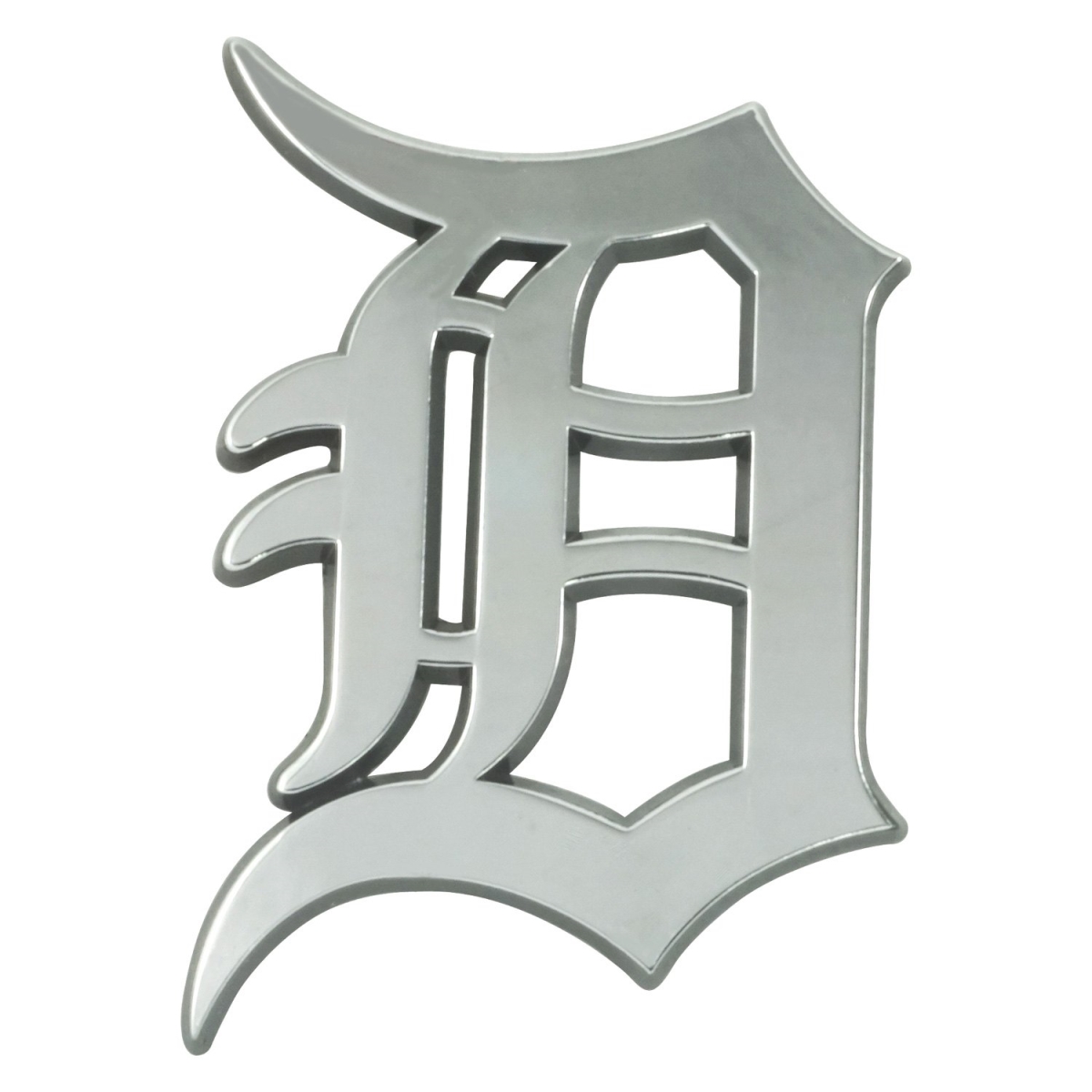 Fan Mats 26586 Detroit Tigers Chrome MLB Emblem