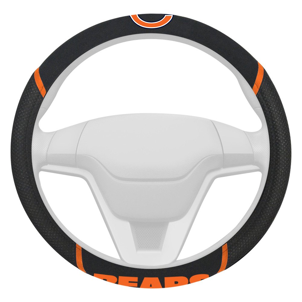 15030 Steering Wheel Cover with NFL Chicago Bearssteerco Logo