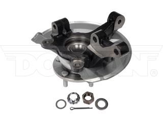 698410 Black Left Loaded Steering Knuckle for 2007-2017 Jeep Patriot