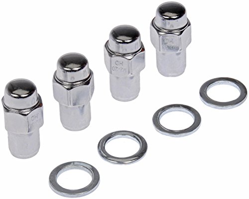 Dorman 711208 0.5-20 in. Wheel Lug Nut, Chrome