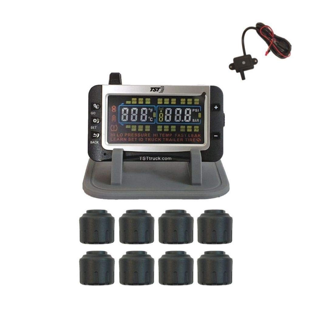 TST507FT8C 507 Tire Pressure Monitoring System with 8 Flow Thru Replacement Sensors