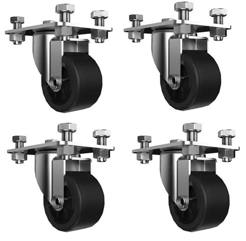 IP734543WL 2.5 in. Caster Wheel Sets