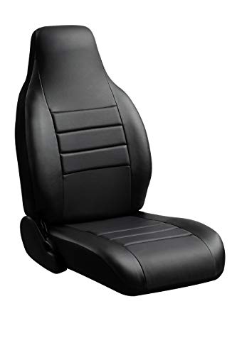 Picture of FIA SL6837BLKB Bench Split 40-20-40 Black Front Seat Cover for GMC Sierra & Chevy Silverado 1500