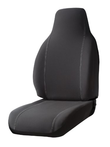 Picture of FIA SP8266BLAC Bench Split 60-40 Rear Black Seat Cover for 2019 GMC 1500 Crew Cab