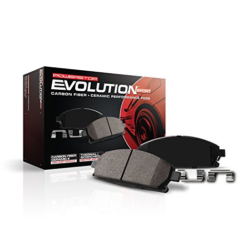 Powerstop Z231084 Z23 Evolution Sport Carbon-Fiber Ceramic Front Brake Pads