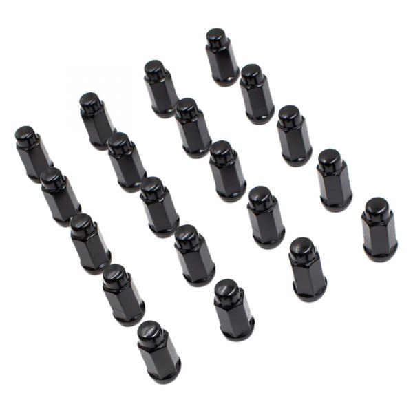 WHEEL INSTALLATION KIT 5 Lug Kit 12 Inch x 20 Thread Size 60 Degree Conical Bulge Acorn 190 In
