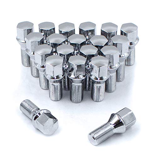WHEEL INSTALLATION KIT 5 Lug Kit 12 Millimeter x 125 Thread Size 60 Degree Conical Acorn Extra L