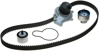 TCKWP265B Timing Component Kit with Water Pump for 1997 Acura Integra 1.8L 4 Cylinder Gas