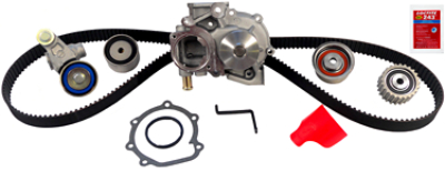 TCKWP307A Timing Component Kit with Water Pump for 1998 Acura EL 1.6L 4 Cylinder Gas