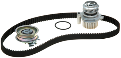 TCKWP296M Timing Component Kit with Water Pump for 1997 Honda Civic del Sol 1.6L 4 Cylinder SOHC Gas