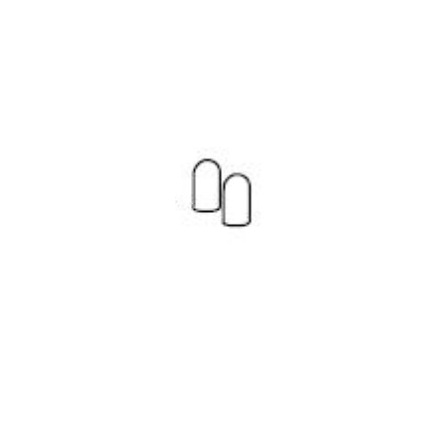 Thetford 42111 Style II Bolt Cap Kit, White