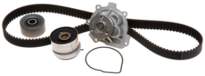 TCKWP338 Timing Component Kit with Water Pump for 2013 Honda Pilot 3.5L V6 Gas