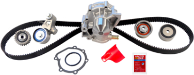 TCKWP304N Timing Component Kit with Water Pump for 2009 Honda Odyssey 3.5L V6 Gas