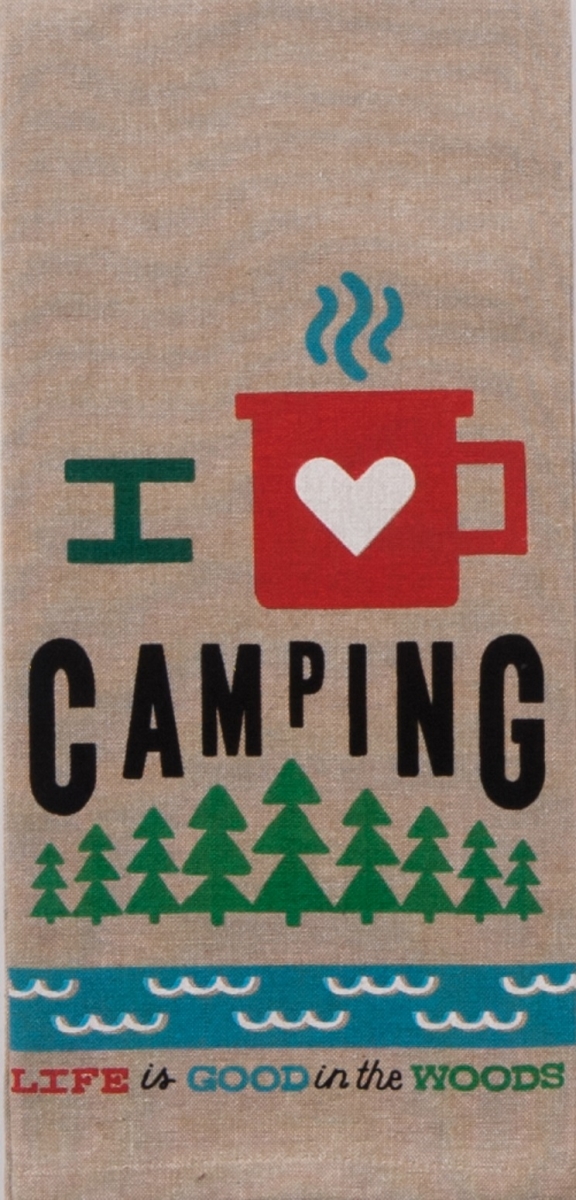 Picture of Kay Dee Designs R3017 Love Camping Tea Towel