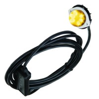 VTX609A Amber Vertex Super LED Warning Light