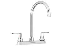 Used For Kitchen Single Piece 8 Deck Mount 12 JSpout Chrome Polished Plastic Body