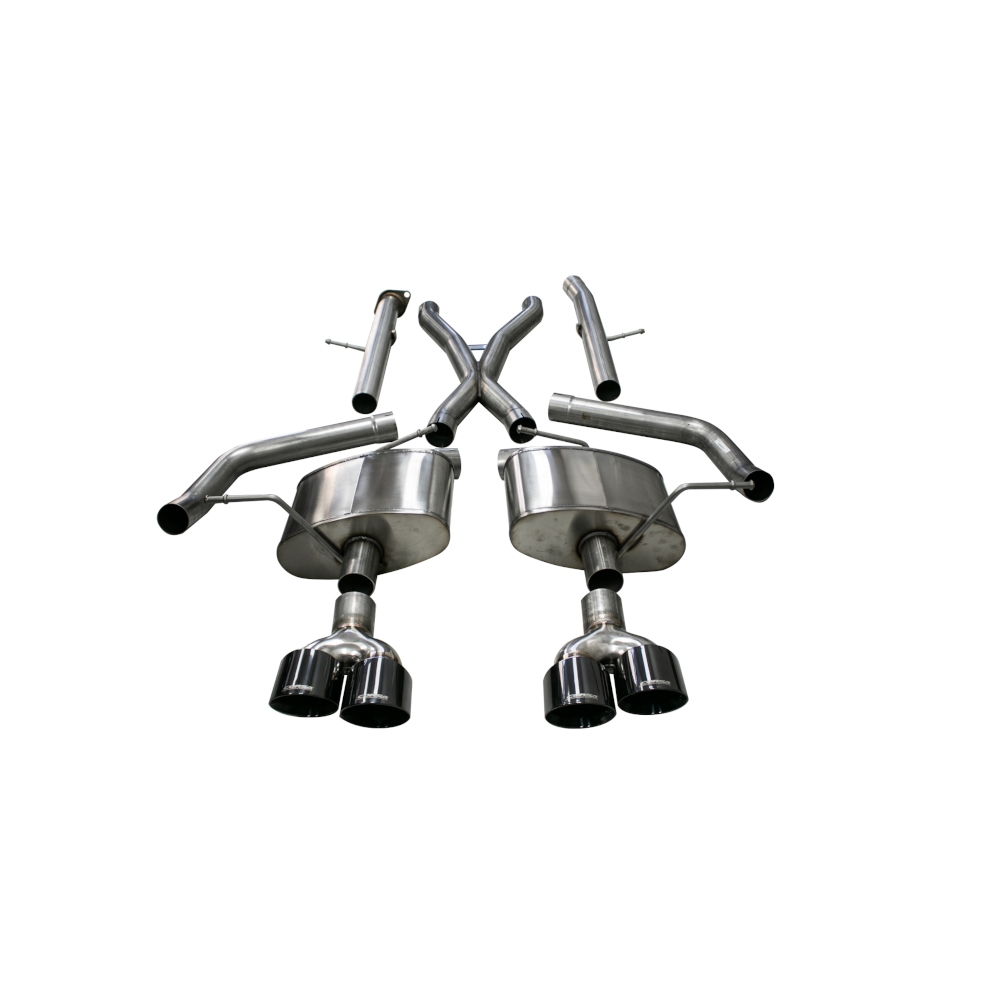 21052BLK 2.75 in. Rear Sport Cat-Back Exhaust System for 2013 Chevrolet Silverado
