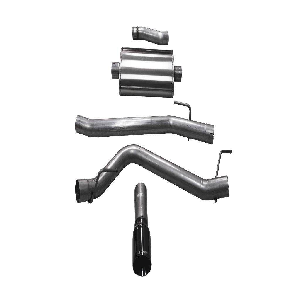 21060BLK 3 in. Exit Sport Cat-Back Exhaust System for 1992 Toyota Tundra