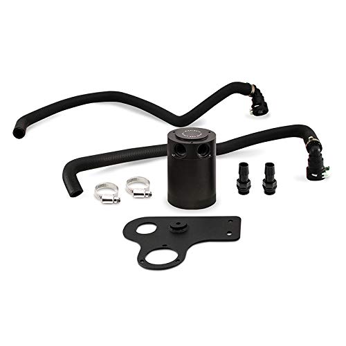 CMUS818PBE GT Baffled Oil Catch Can for 2015 Ford Mustang