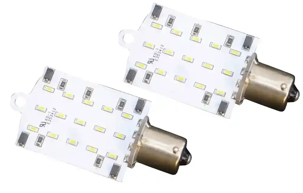 Valterra Diamond Replacement 1141/1156 LED Flat Bulbs, 2-Pack in White | Camping World