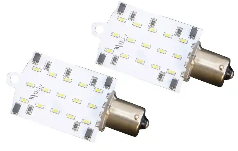 Valterra Diamond Replacement 1141/1156 LED Flat Bulbs, 2-Pack in White | Camping World