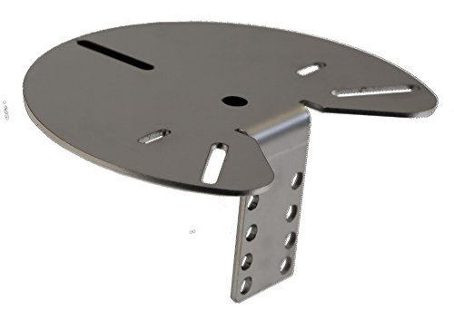 8891001 Stainless Steel Mirror-Mounted Beacon Bracket