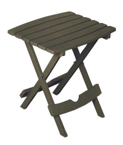 8510603734 Quick Fold Side Table, Earth Brown