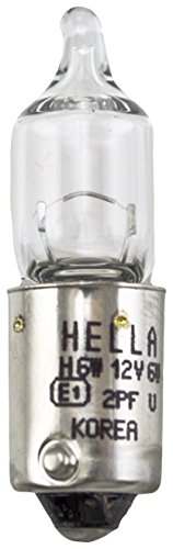H6W H6 12V, 6W BAX9S T2 Bulb