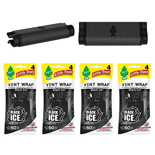 CTK5273124 Black Ice Vent Wrap Air Freshener