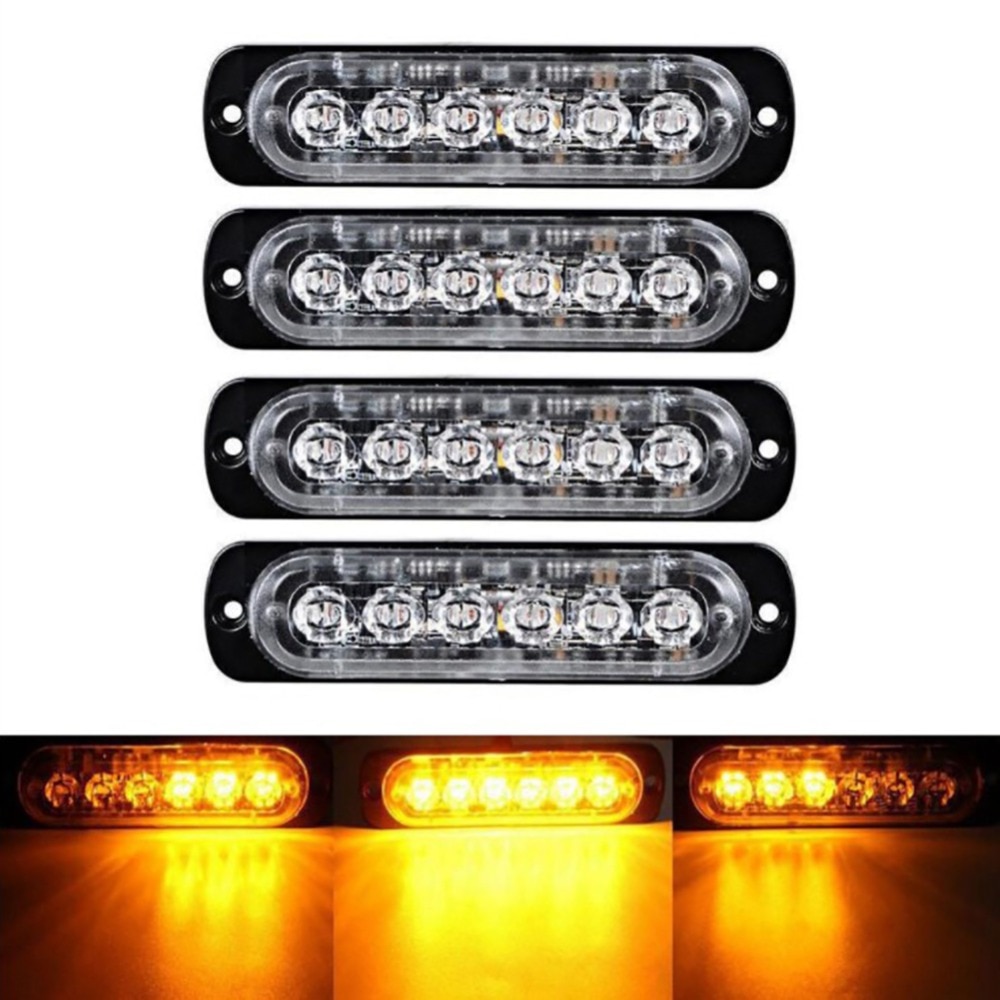 XKGLOW Plug and Play Pod Kit Emergency Strobe Light System 6W LED Pods (249336)
