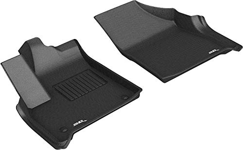 Picture of 3D MAXpider C04011509 Kagu 1st Row Floor Mat for Buick Enclave Models&#44; Black