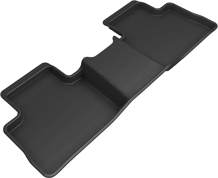 Y25421509 Kagu 2nd Row Floor Mat for 2019-2020 Toyota Rav4 Gasoline, Black