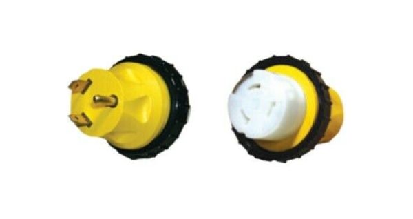 1600597 30-50A RV Locking Adapter
