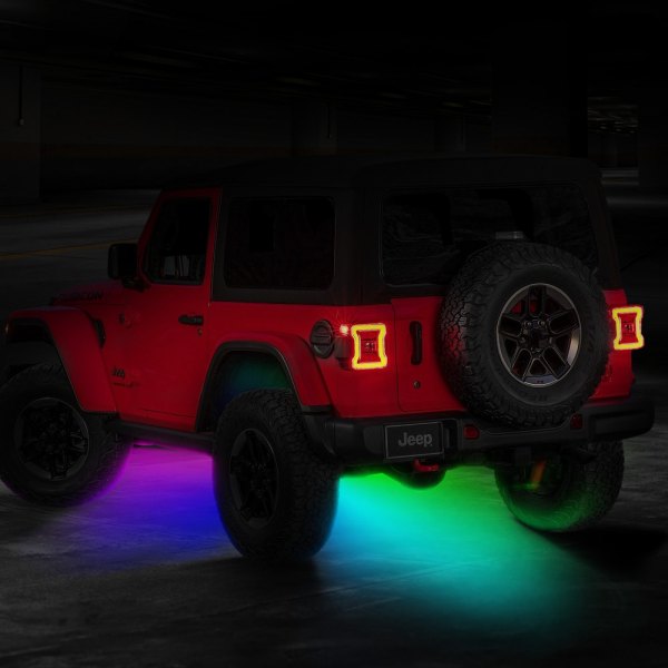 LED, Multi-Color, Aluminum Housing, Input Voltage: 9 To 32 Volt, Emitting Angle: 150 Degree