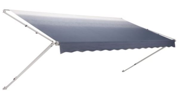 Camping World Universal Linen Fade Vinyl Replacement Patio Awning Fabrics, Sandstone 21' in Tan