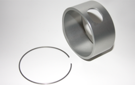 NPS10 Aluminum Disc & Hidden Shackle Lock Padlock Guard