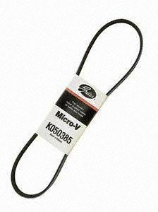 K060559 55.95 in. Micro-V Ribbed Belt for 2000 Freightliner FL112 10.8L 6 Cylinder Diesel